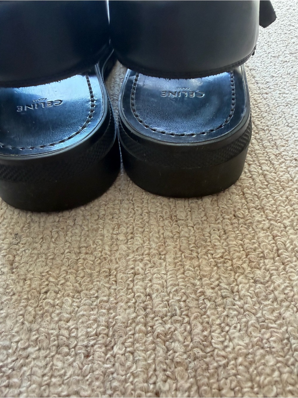 Celine Leather Sandals - Picture 5 of 8